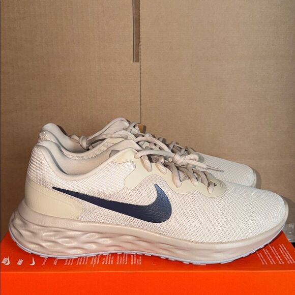 Nike Revolution 6 Next Nature Oatmeal Brown DC3728-101 Men’s Size 13